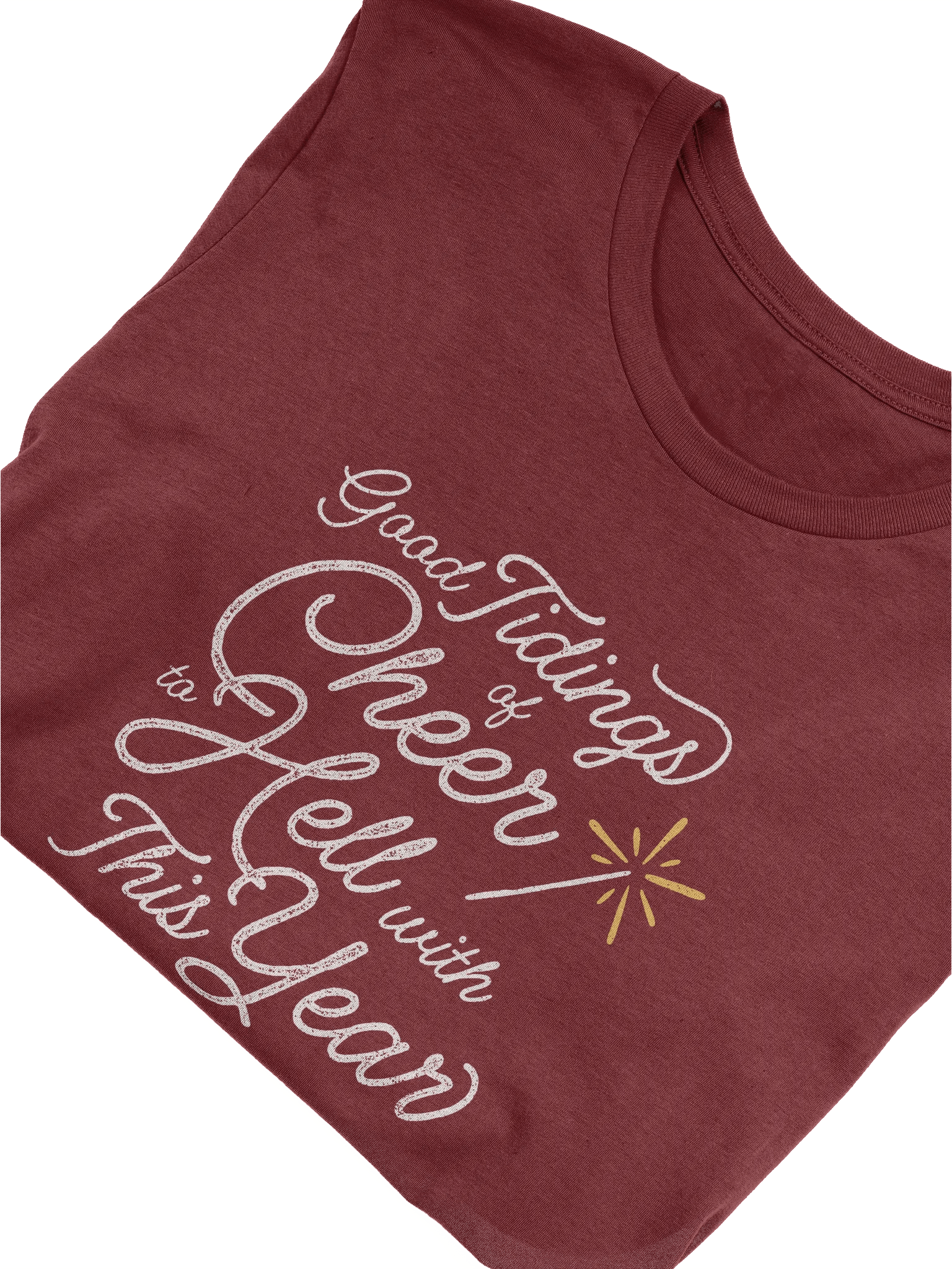 Good Cheer, Bad Year Sparkler Supersoft Tee product image (3)
