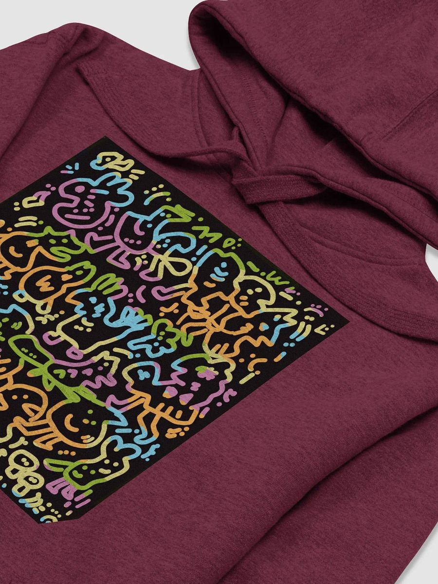 Whimsical Doodle Unisex Hoodie product image (3)
