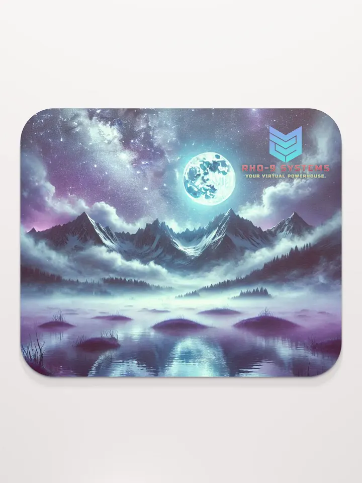 Veil of Midnight: Lunar Paradise Mousepad product image (2)