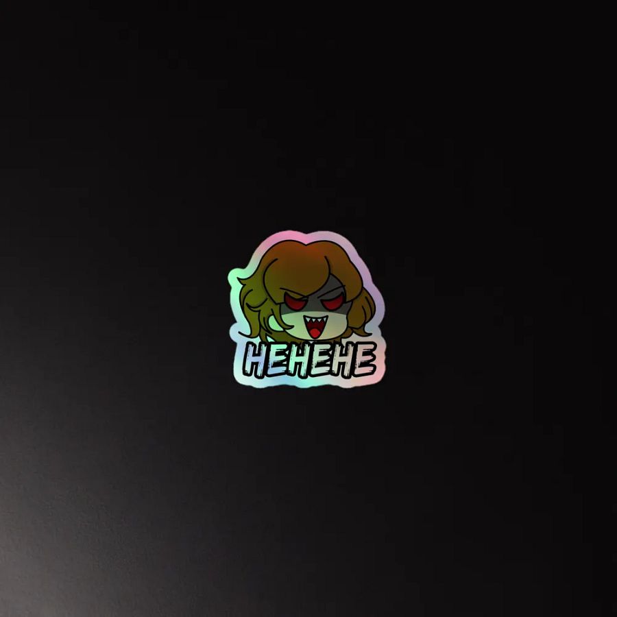 Evil Smile Bika holographic Sticker product image (4)