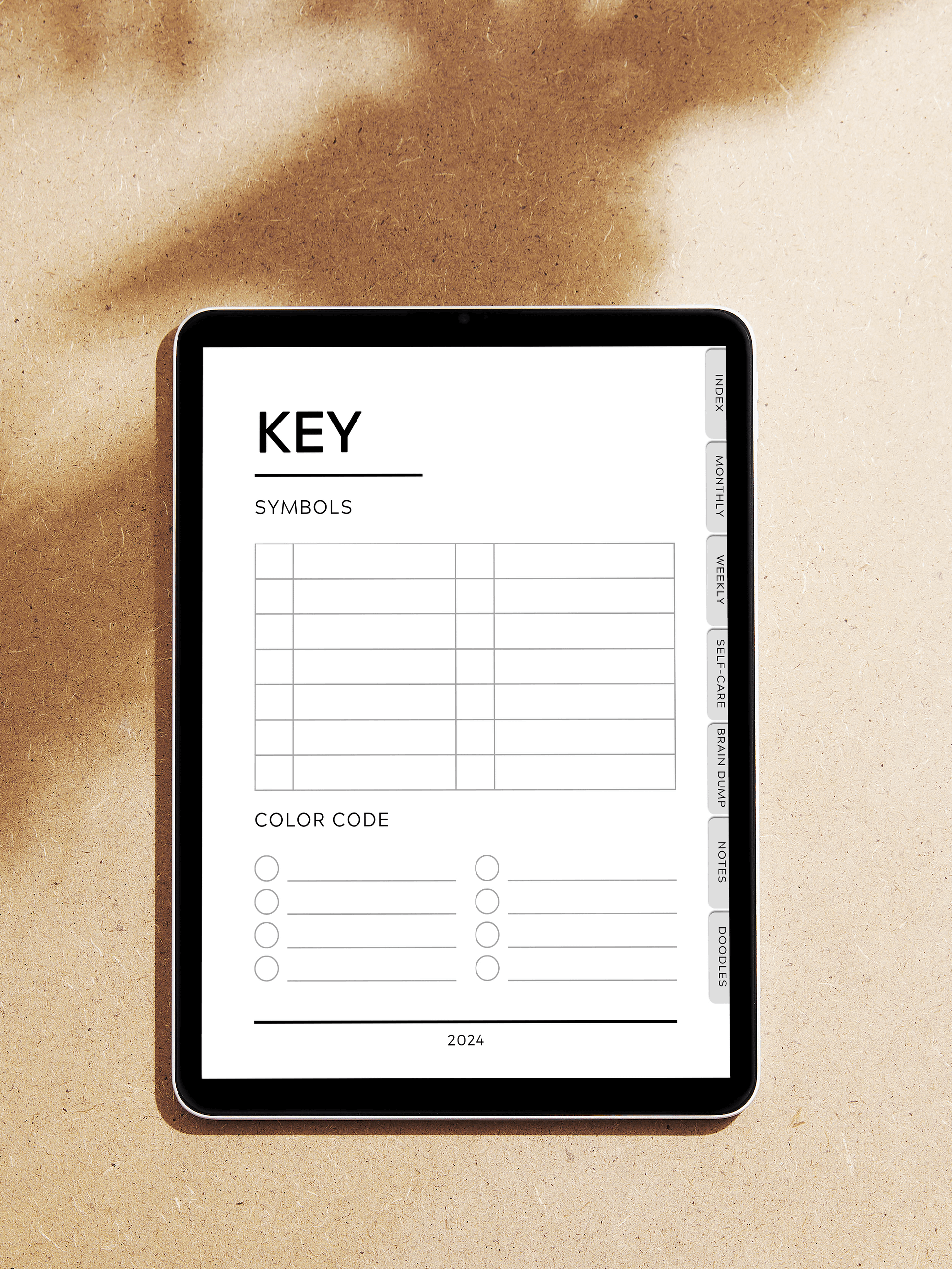 Minimalist Planner & Notebook - Undated product image (3)