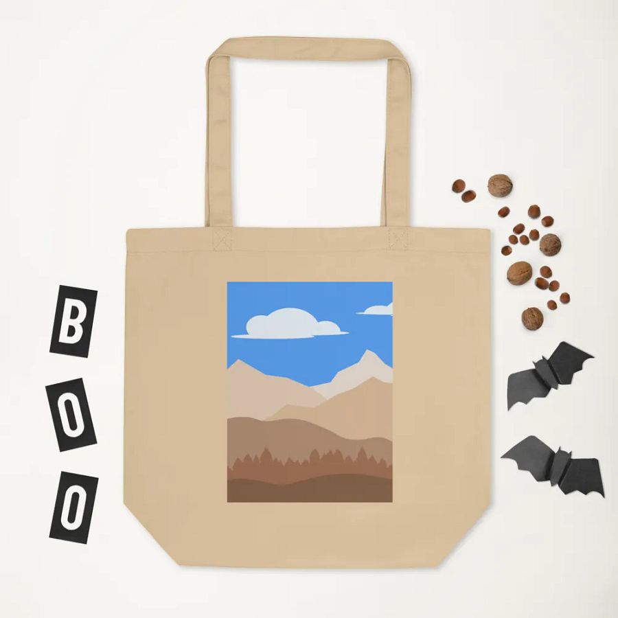 Mountain Valley Eco-Friendly Tote Bag product image (6)