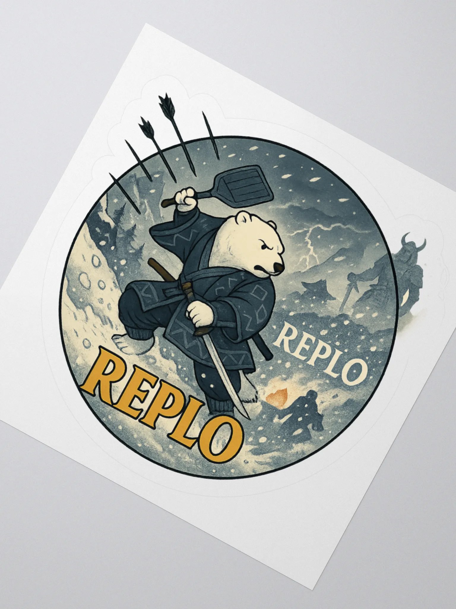 Replo Frostfang Defender Sticker product image (6)