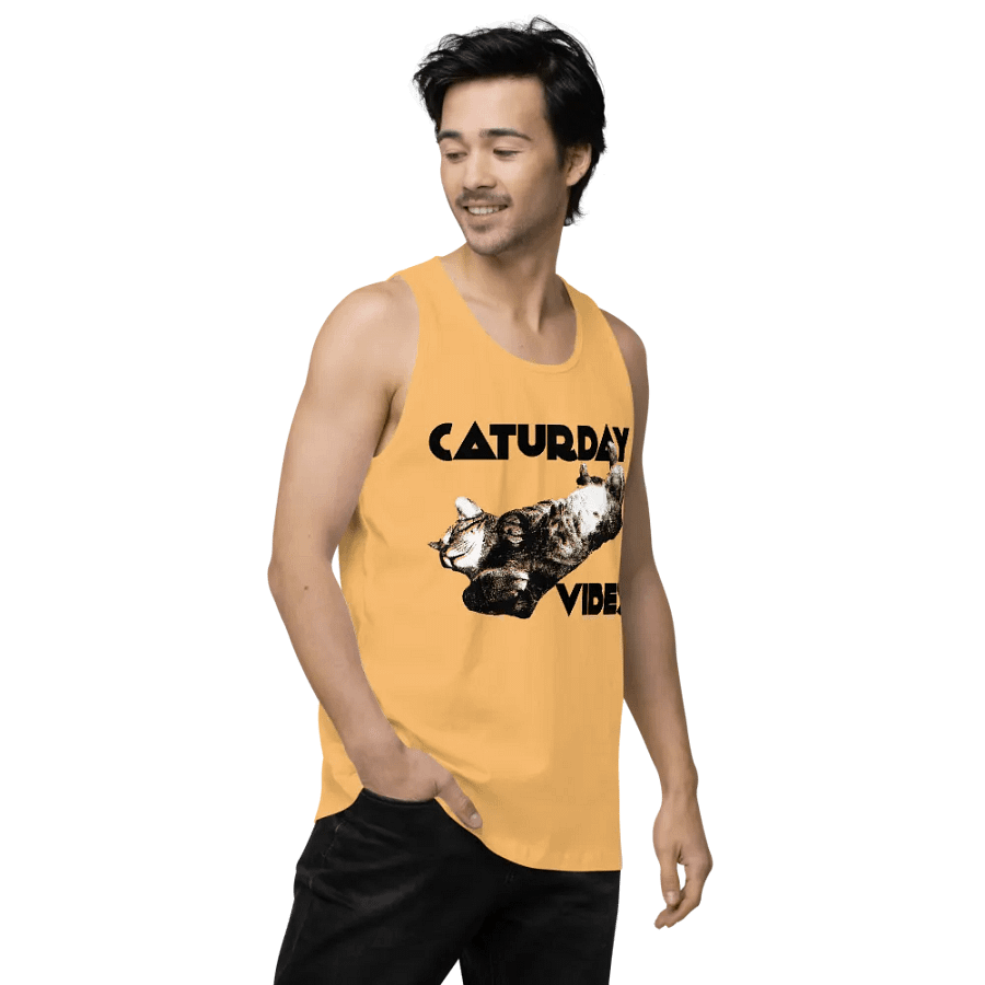 Caturday Vibes Tank product image (38)