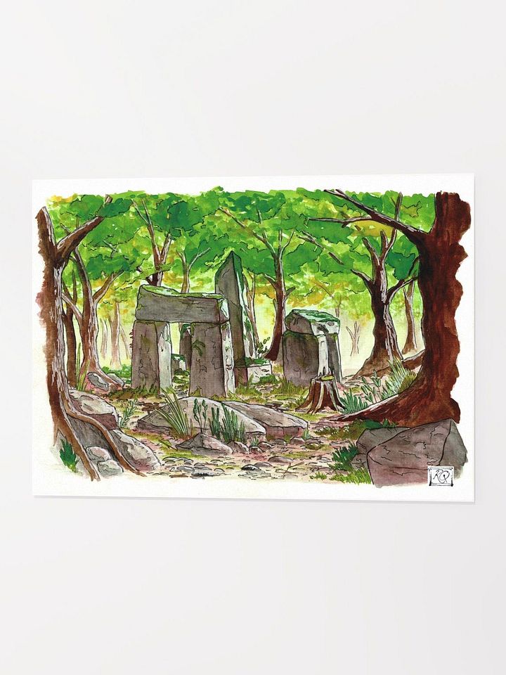 "The Forest Henge" | Printed Artwork product image (1)