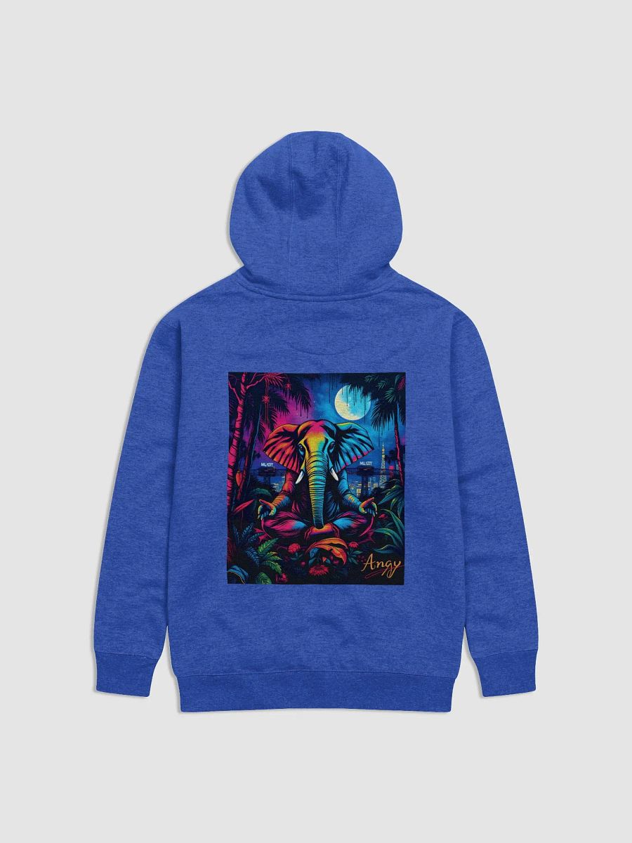 Urban Jungle Meditative Elephant Hoodie product image (2)