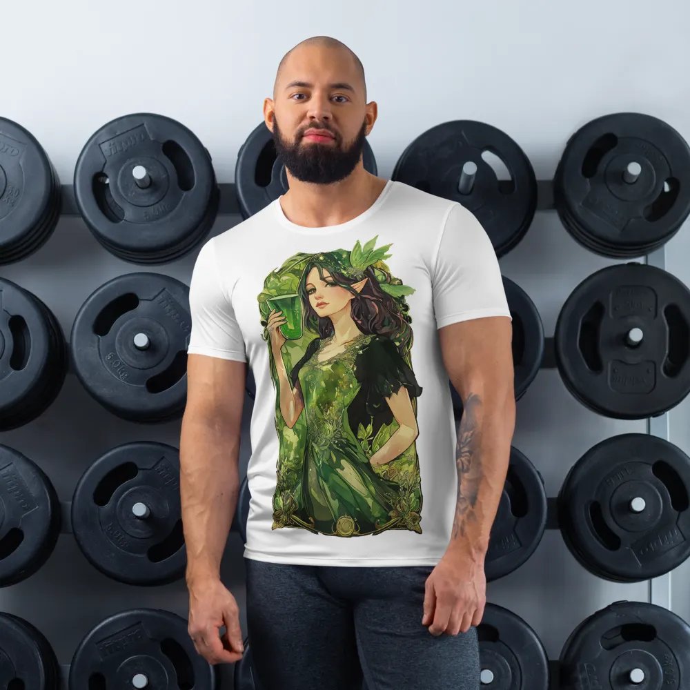 The Green Fairy - Large-print T-shirt product image (8)