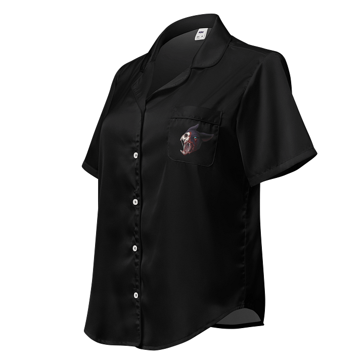 Creepy Kitty Short Sleeve Night Shirt product image (1)