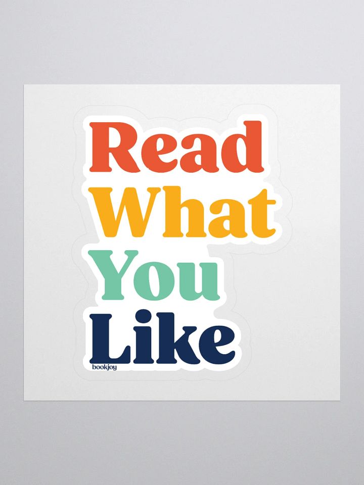 Read What You Like Sticker product image (1)