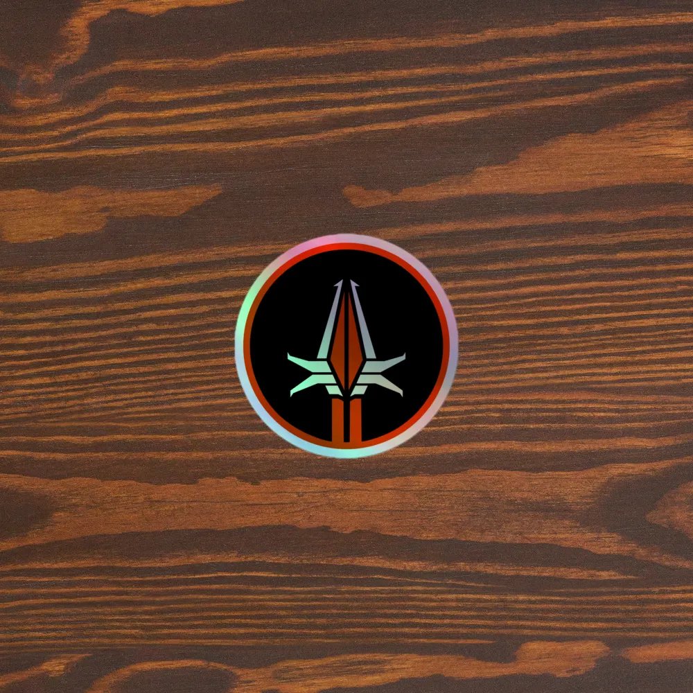 FRCN Sticker - Single Round Holo product image (5)