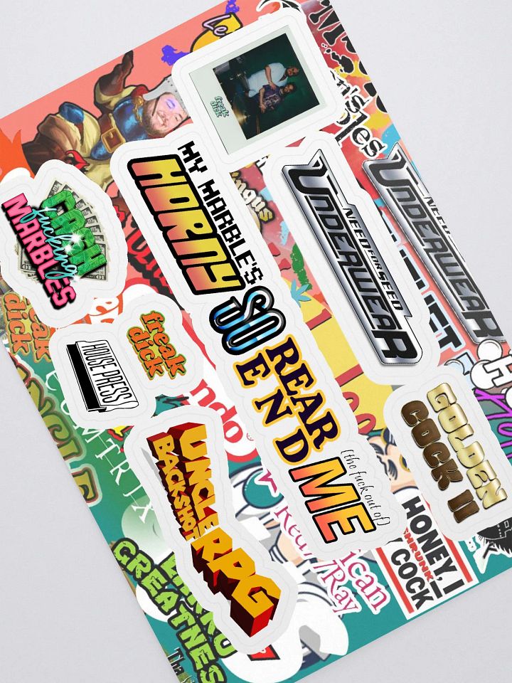 Marble Champion Sticker Sheet product image (2)