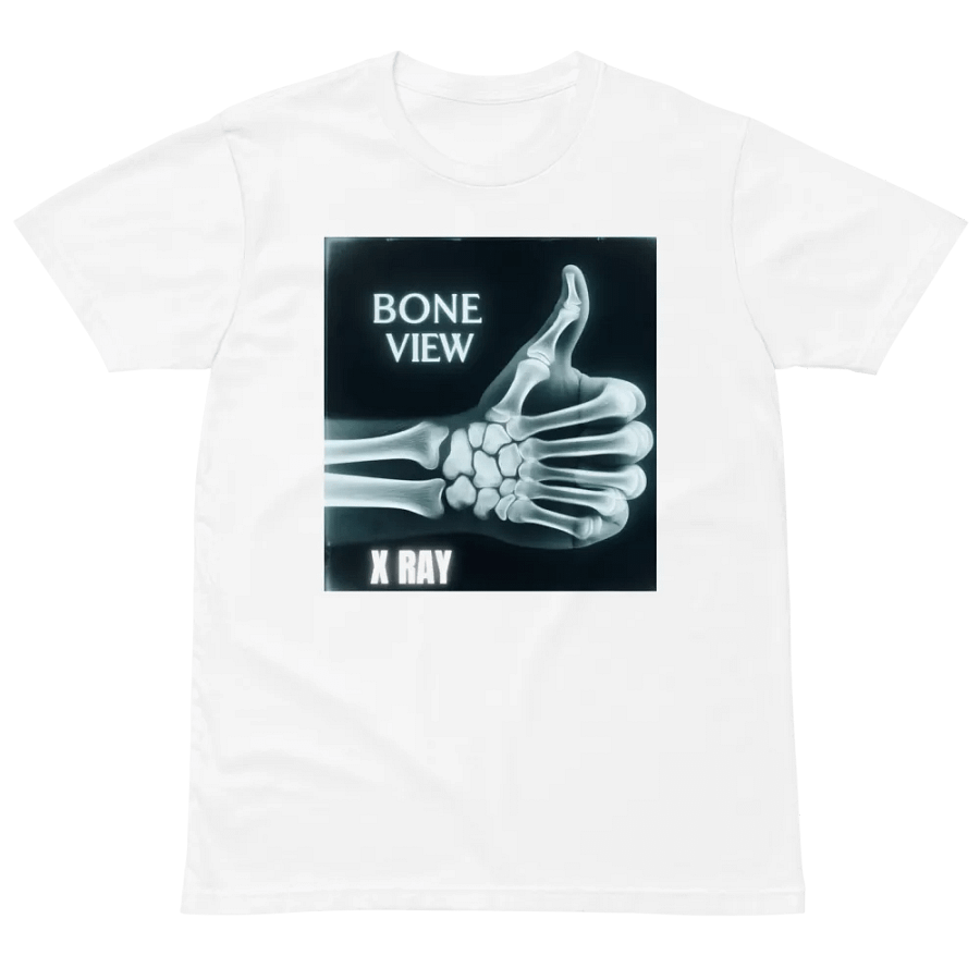 Bone View X-Ray Thumbs-Up T-Shirt product image (2)