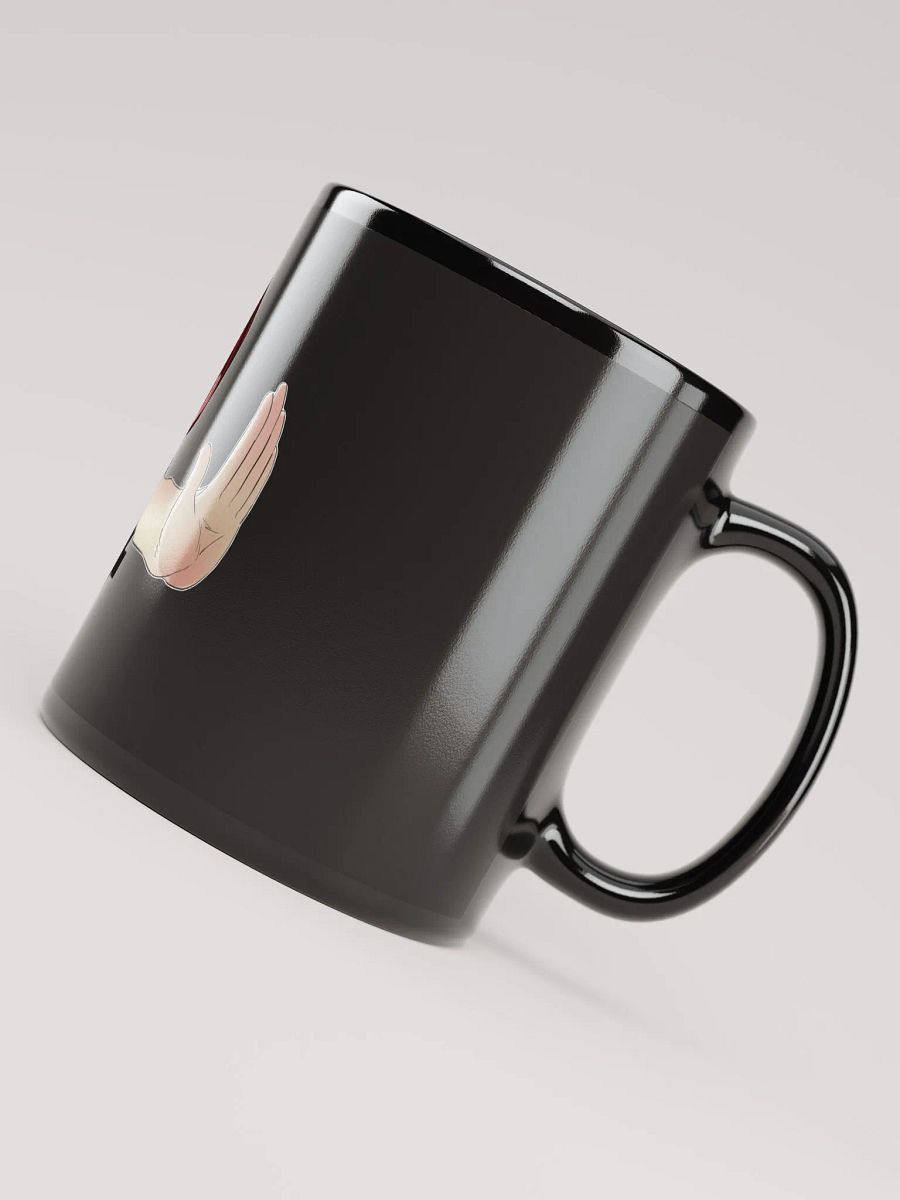 Waifu Material Mug (black) product image (5)