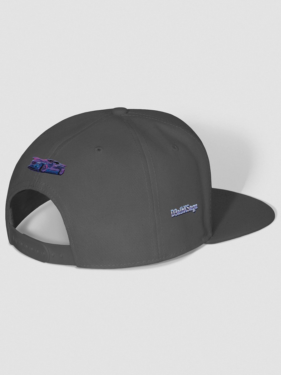 D3a1hXSaga SnapBack – Neon Afterlife - Charcoal Gray Edition product image (2)