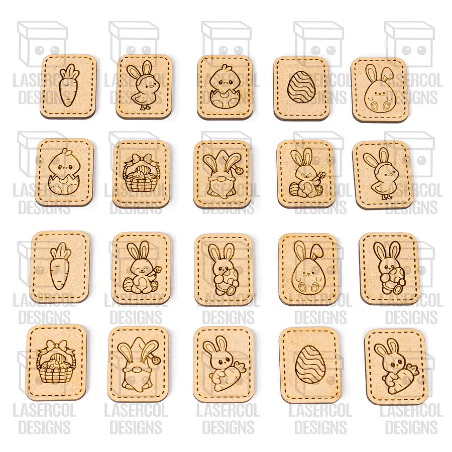 Easter Memory Game (2 Sizes) - Laser Cut Files product image (9)