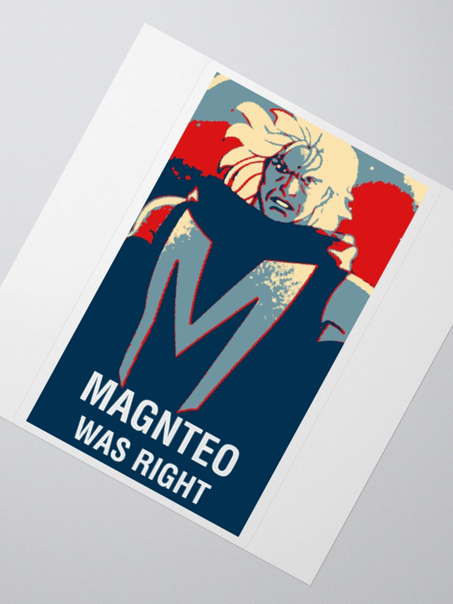 Magneto Was Right Stickers product image (2)
