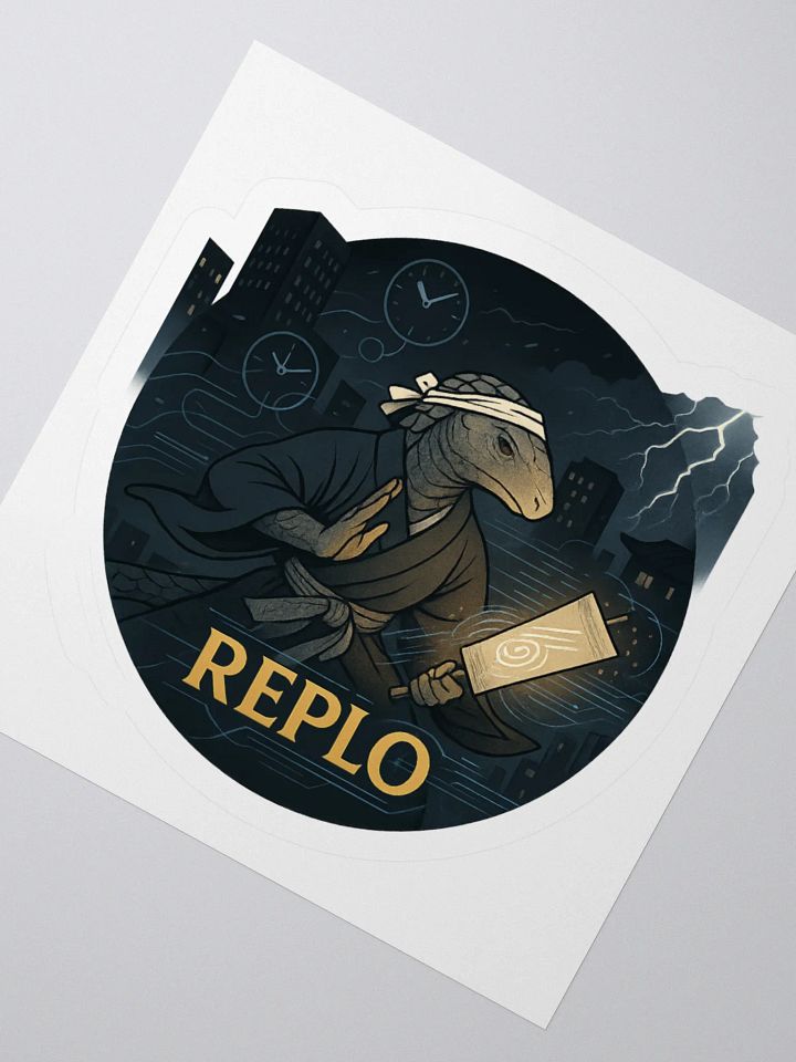 Replo Midnight Courier Sticker product image (5)