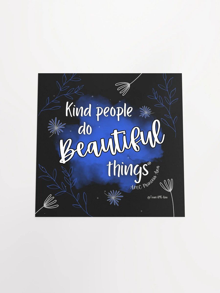 KPDBT - Black/Blue Poster product image (12)