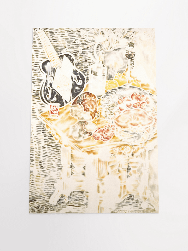 Still Life with Salmon and Crab (1989) print product image (2)