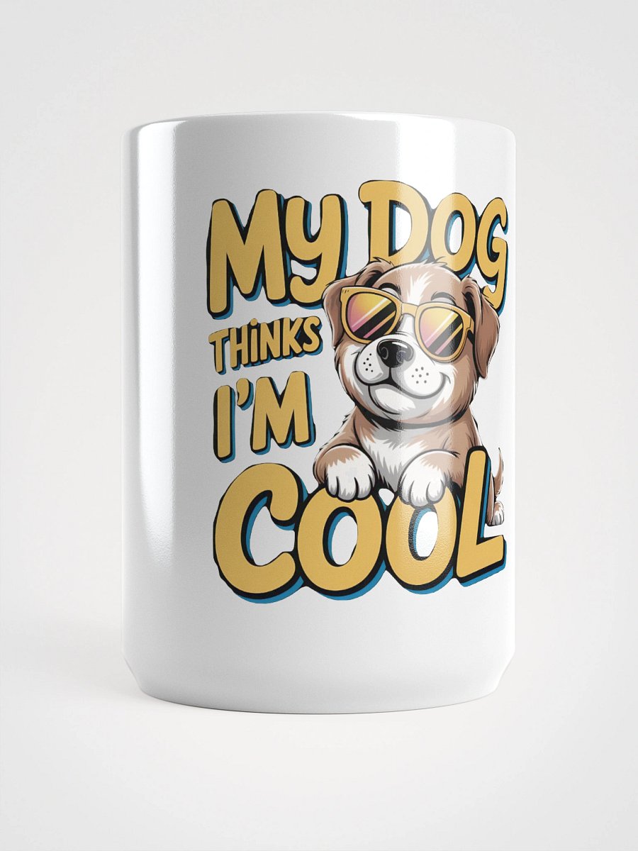 My Dog Thinks I'm Cool – Golden Retriever Cartoon T-Shirt product image (5)