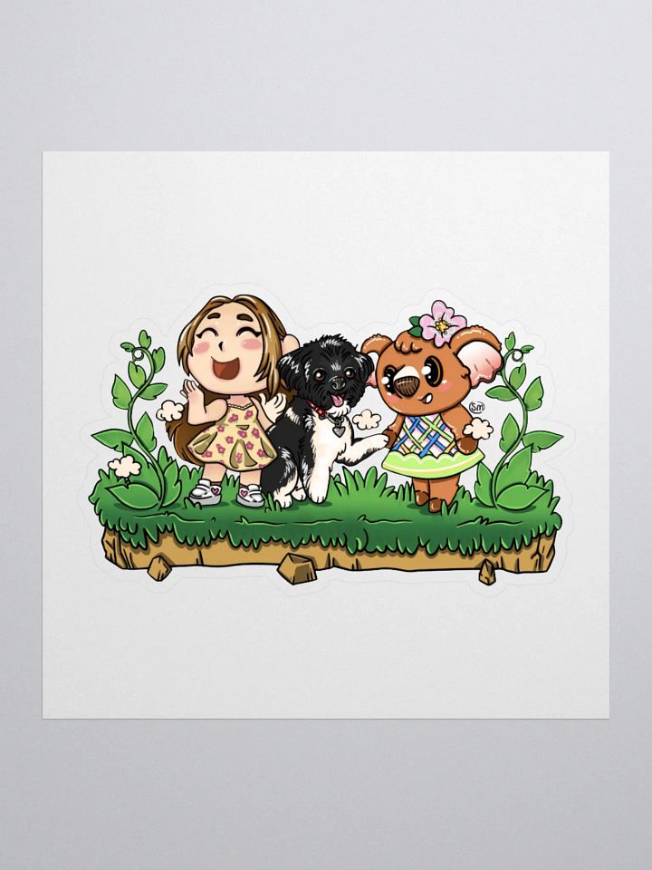 Alloe and Friends Sticker product image (2)
