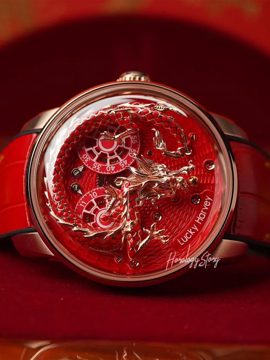 Lucky Harvey Red Dragon Enamel Limited 100 Pcs product image (3)