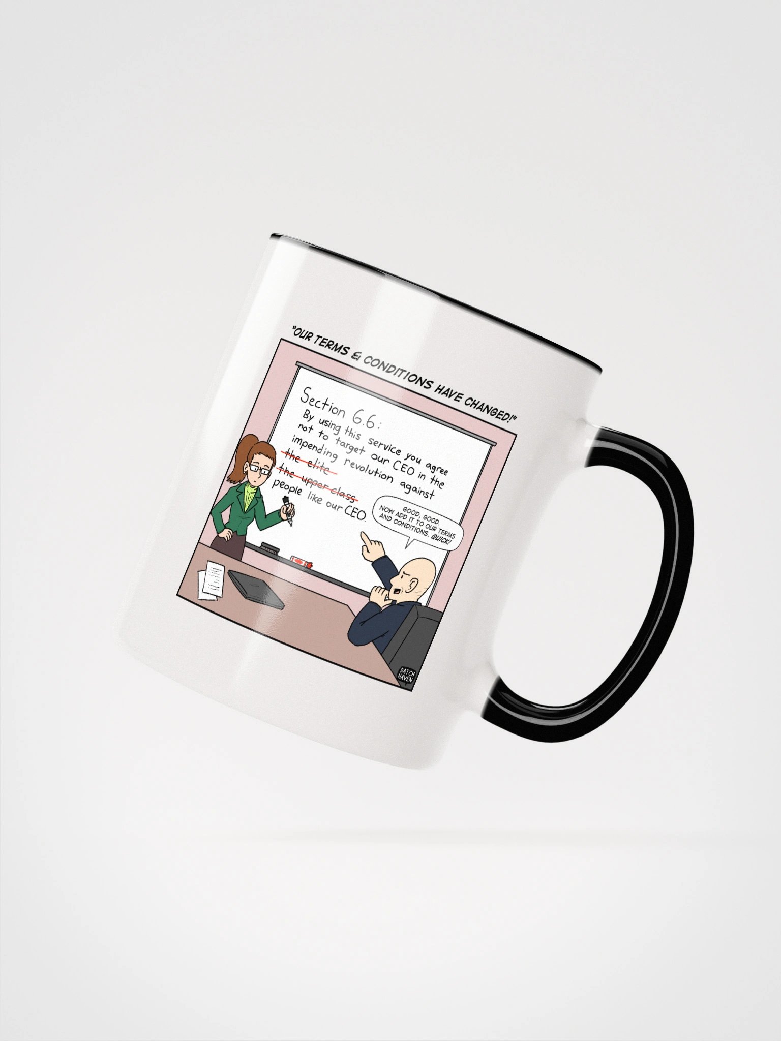 "Our terms & conditions have changed!" mug product image (4)