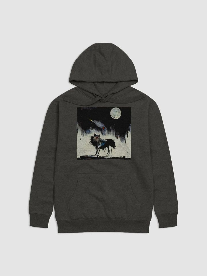 Moonlit Howl Unisex Premium Hoodie product image (1)