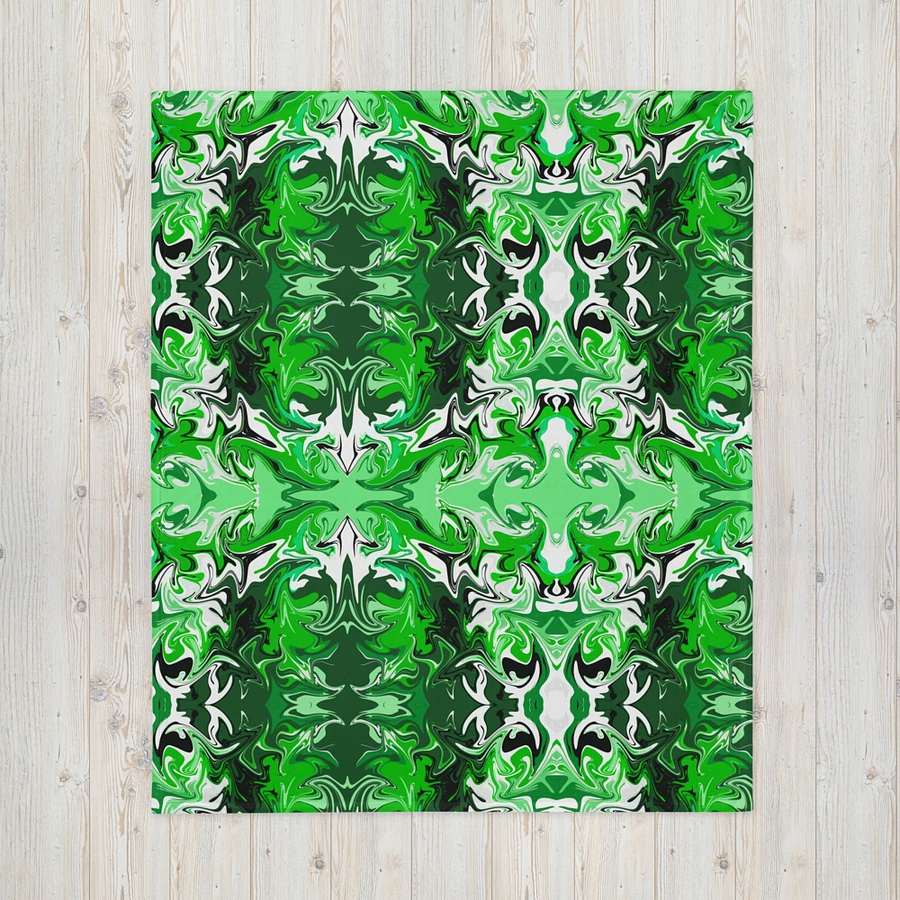 Green Swirl Blanket product image (5)