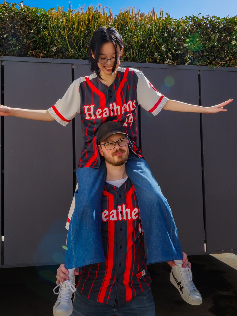 Heathens Unisex Baseball Jersey product image (3)