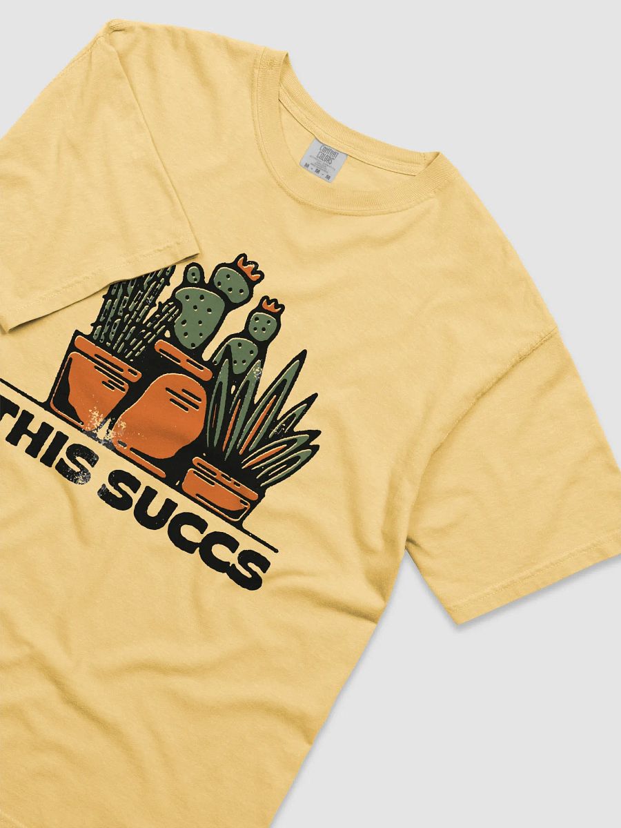 This Succs | Funny Retro-Style Hipster T-Shirt of Succulent Plants for Gardening and Plant Lovers product image (13)