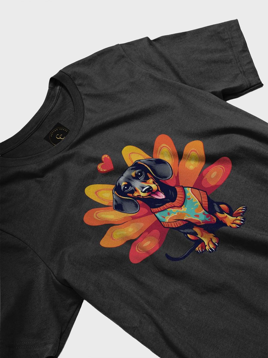 Thanksgiving Dachshund Bella+Canvas Tee product image (23)