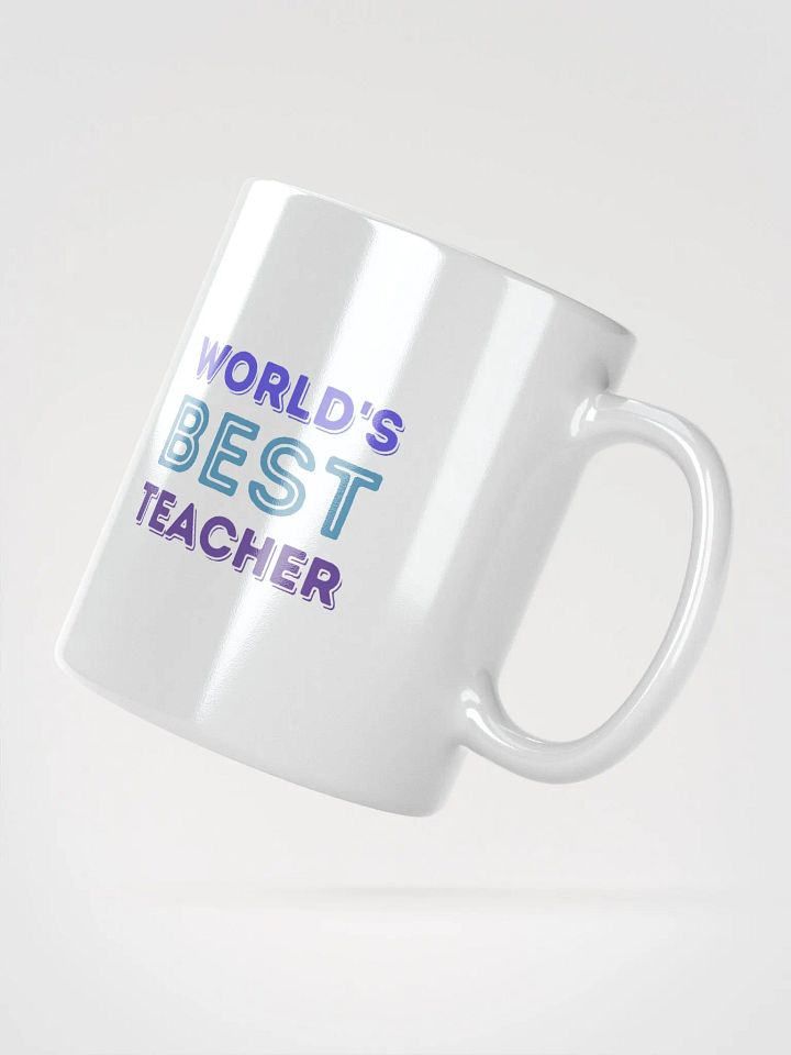 Best Teacher White Glossy Mug product image (4)