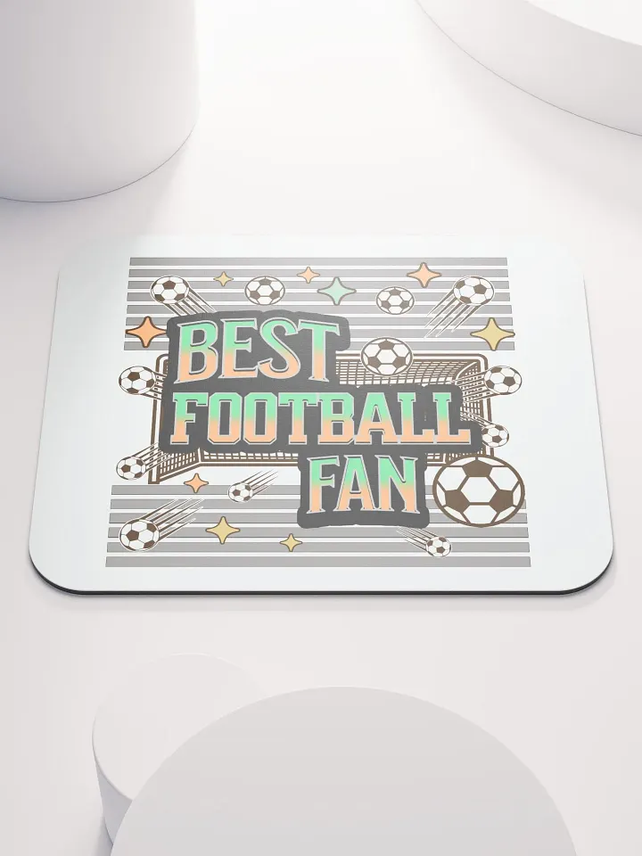 Best Football Fan Star Motion Mouse Pad product image (1)