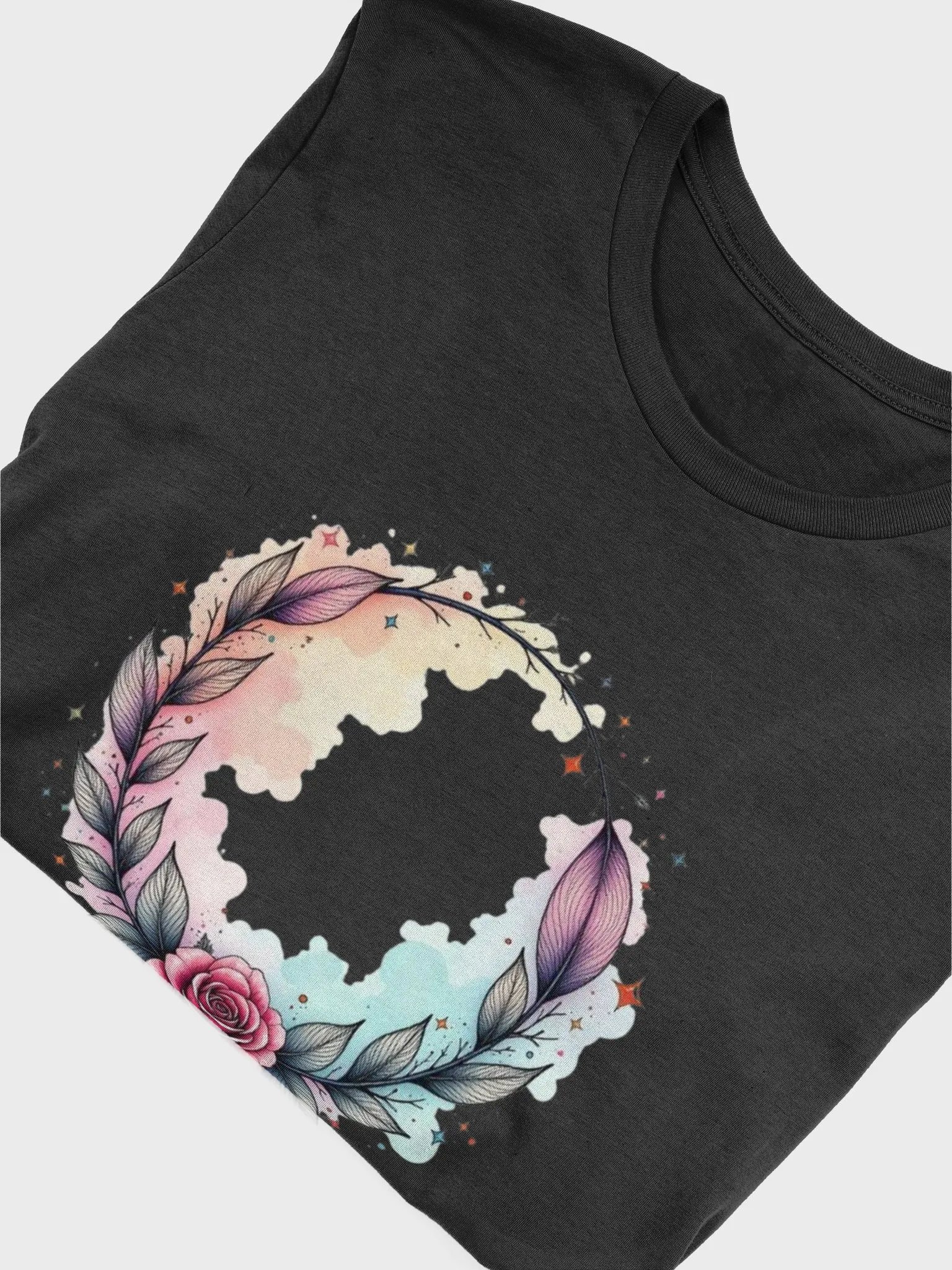 Mystical Rose Wreath T-Shirt product image (5)