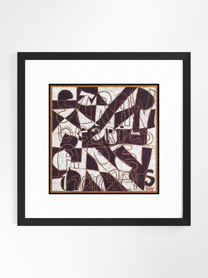 strawberries ape hangars print framed product image (1)