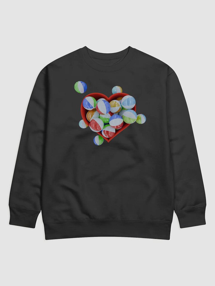 i Love Beach Ball Sweatshirt product image (1)