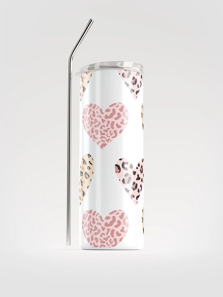 Leopard Love Stainless Steel Tumbler product image (1)