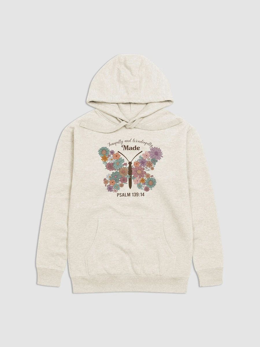 Fearfully & Wonderfully Made - Psalm 139:14 Unisex Premium Hoodie product image (1)