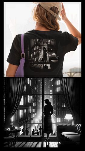 Dive into the shadows with our latest collection, where the mystique of film noir meets modern fashion. Embrace the allure of...