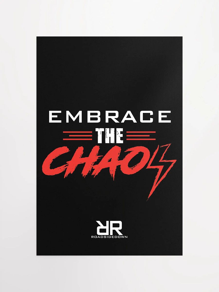 Embrace the Chaos Poster product image (12)