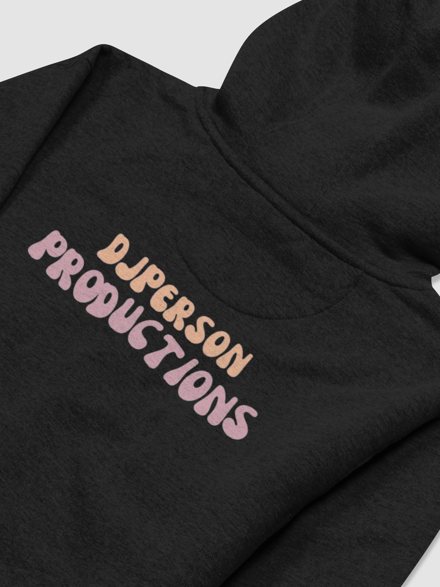 DJPerson Production Black Hoodie product image (4)