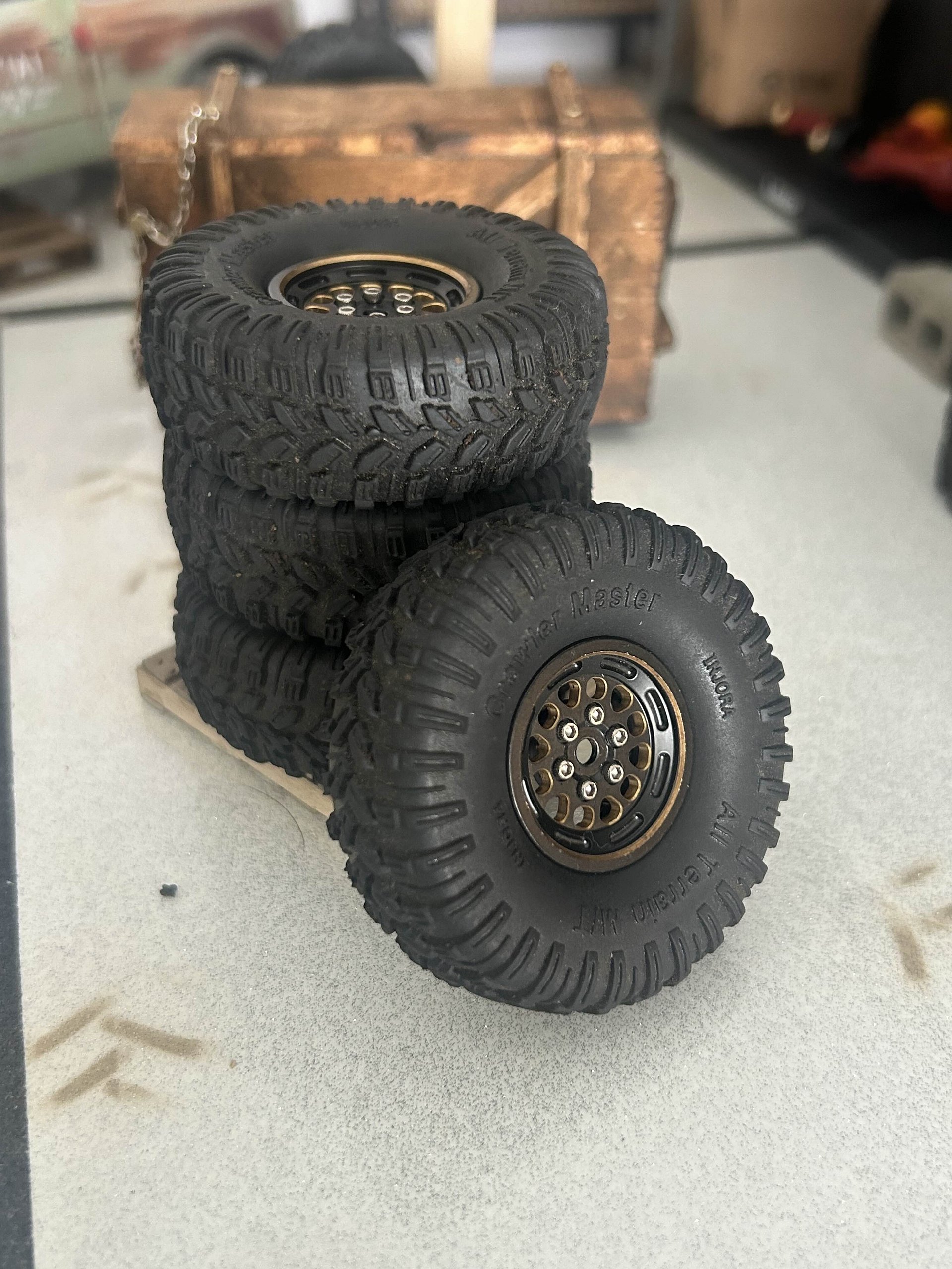 Powerhobby wheels / injora tires product image (1)