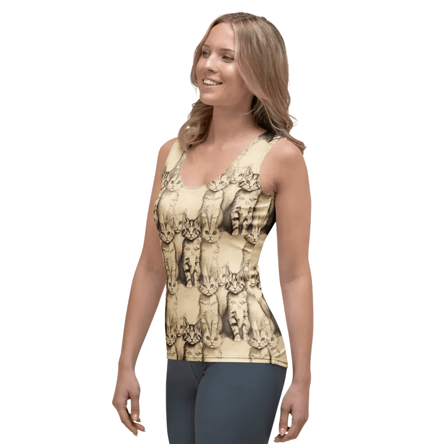 Cat Sketchbook Collection Tank Top product image (3)
