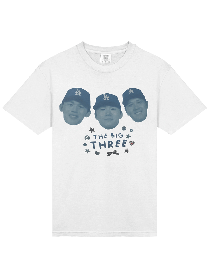 The Big Three Dodgers Players T-Shirt product image (2)