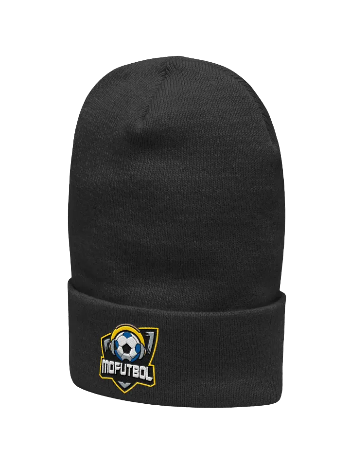 MOFUTBOL Soccer Ball Headphone Logo Beanie product image (2)