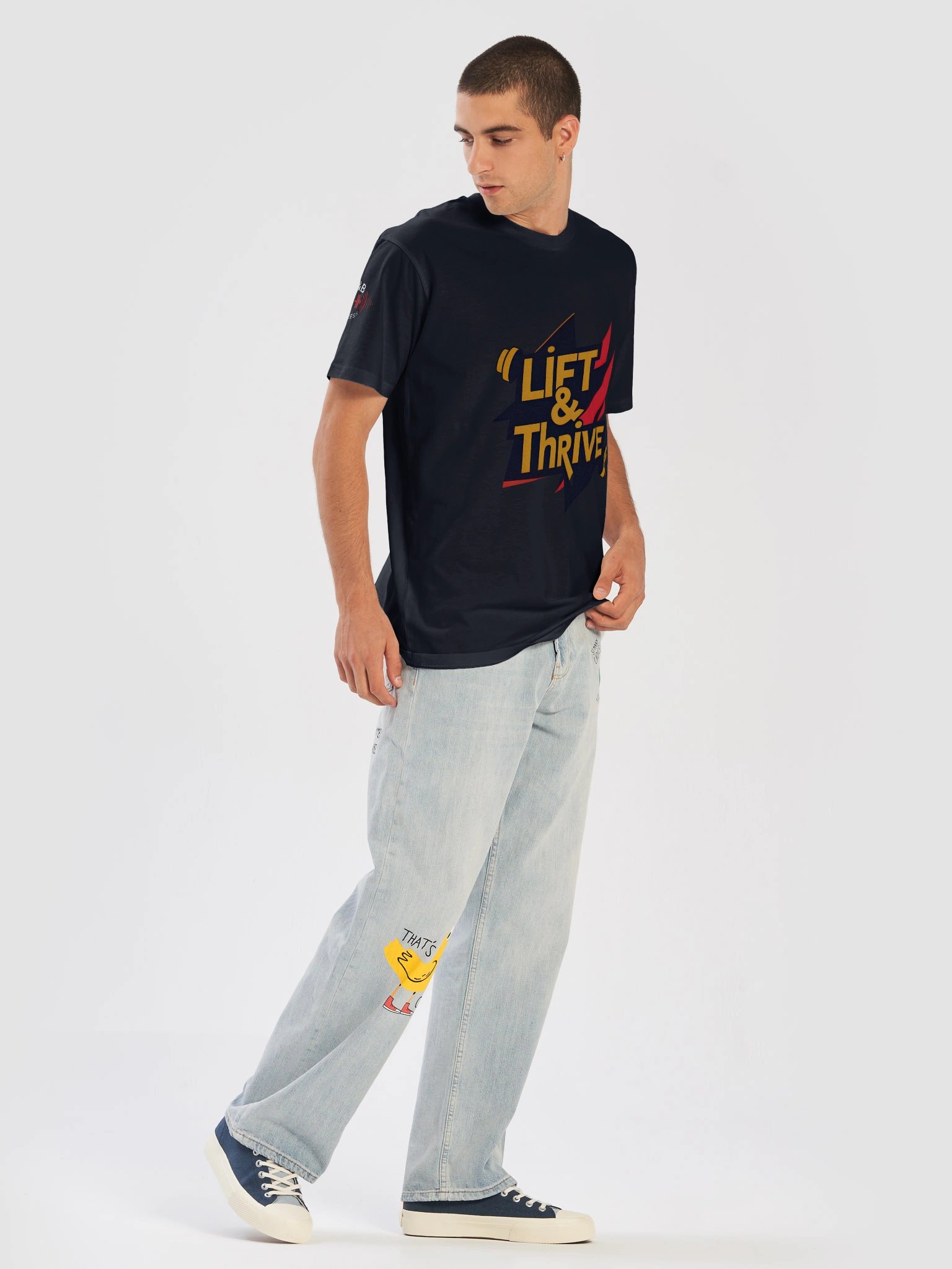 R&B Fitness Lift & Thrive Tee product image (14)