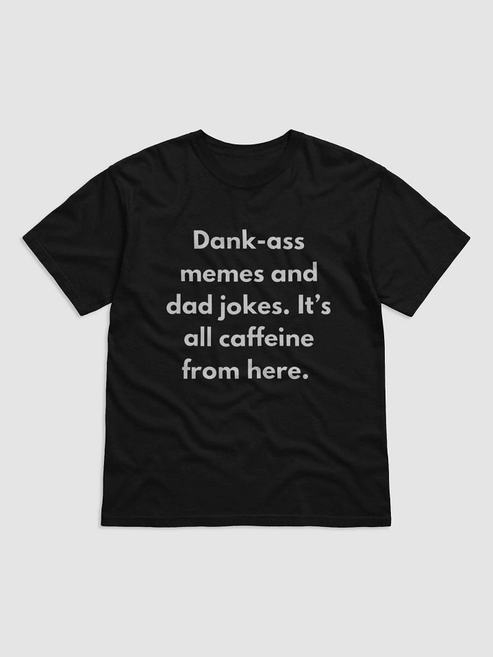 Caffeine & Comedy Heavyweight Tee product image (1)