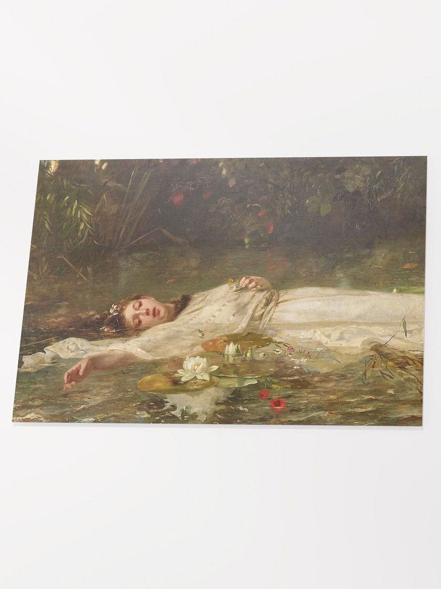 ''Ophelia'' by Friedrich Wilhelm Theodor Heyser Poster product image (2)