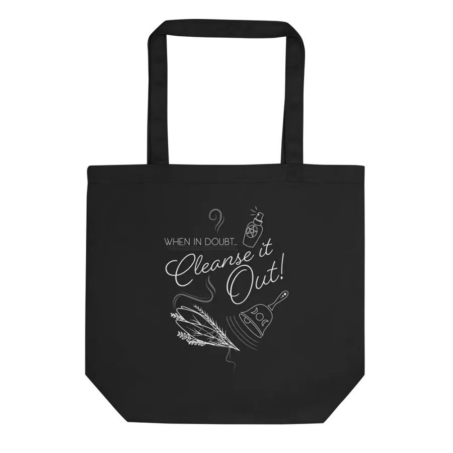 "Cleanse it out!" Eco-friendly tote bag product image (1)